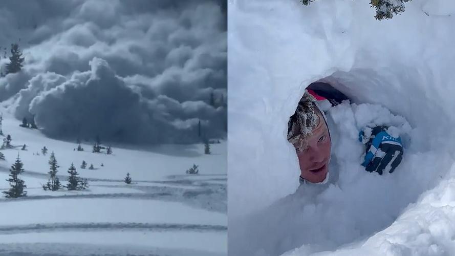 遭遇雪崩该如何逃生