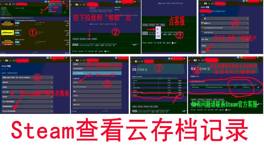 steam云存档在哪里