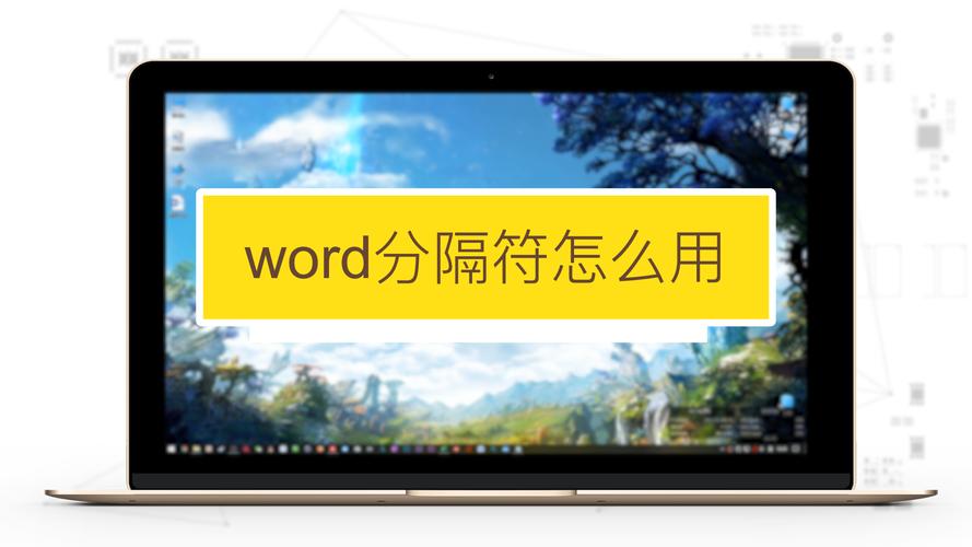 word文档分隔符在哪里