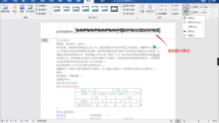 word文档裁剪在哪里