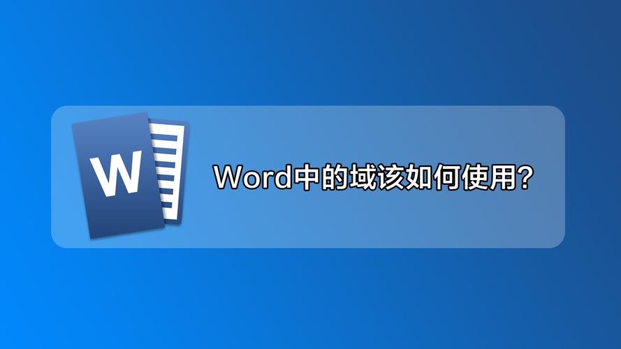 word文档域在哪里打开