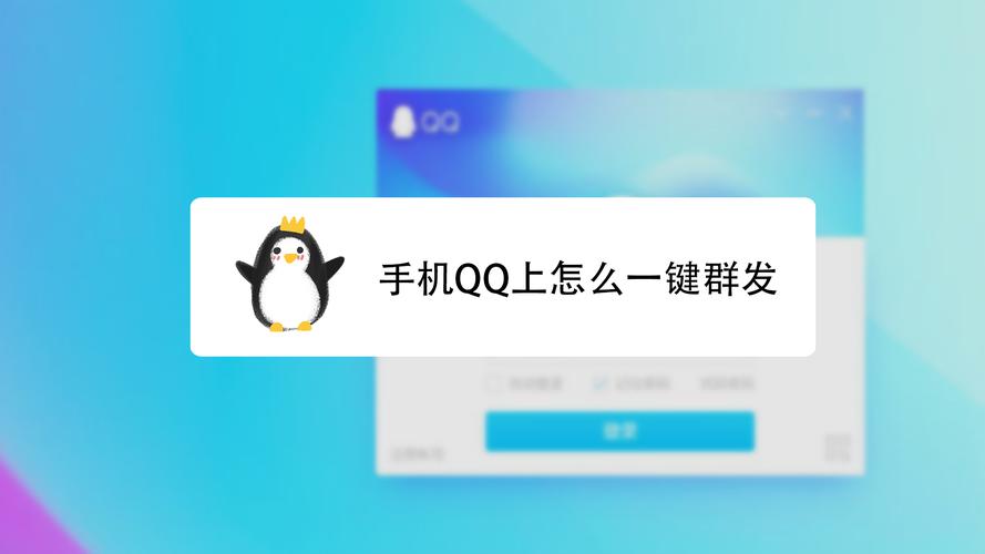 qq里的群发功能在哪里