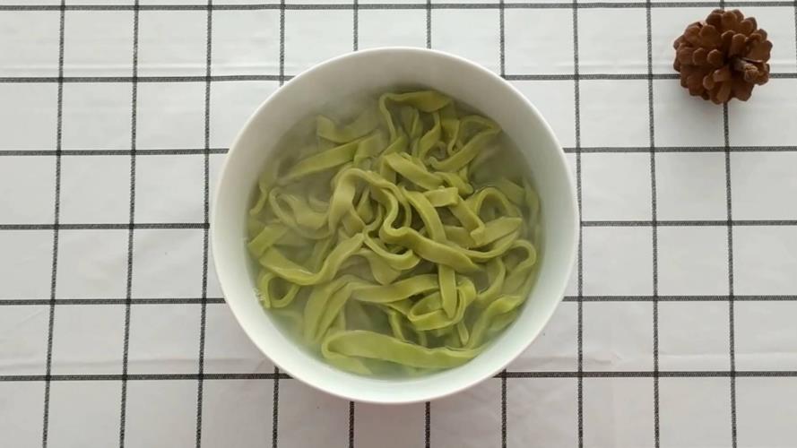 菠菜面条怎么做