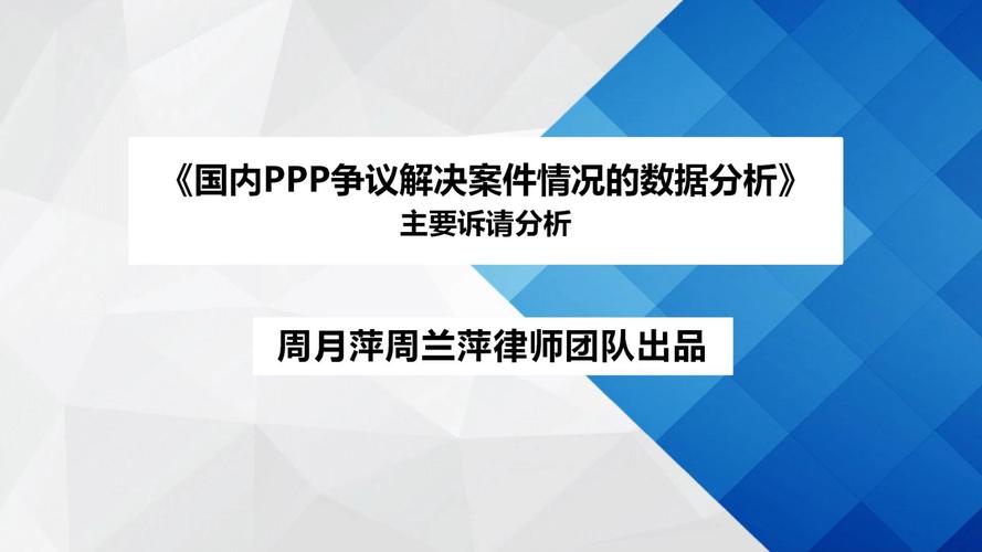 ppp是什么项目