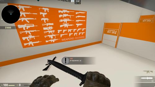 csgo练枪图怎么进