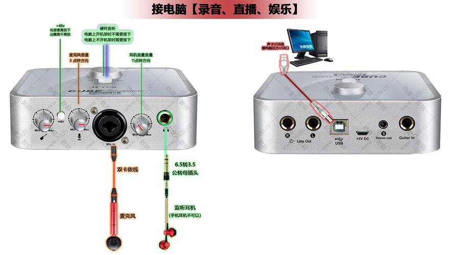 v8声卡怎么连接电脑