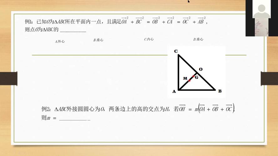 三角形的四心及其特点