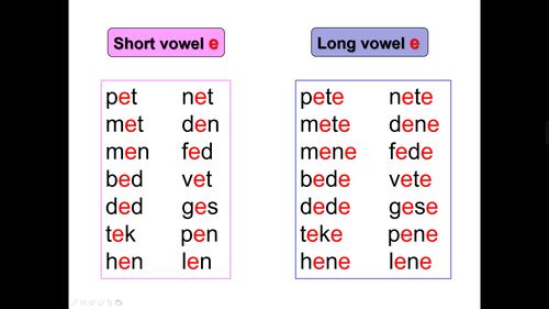 e的发音规则 增加大家的认识