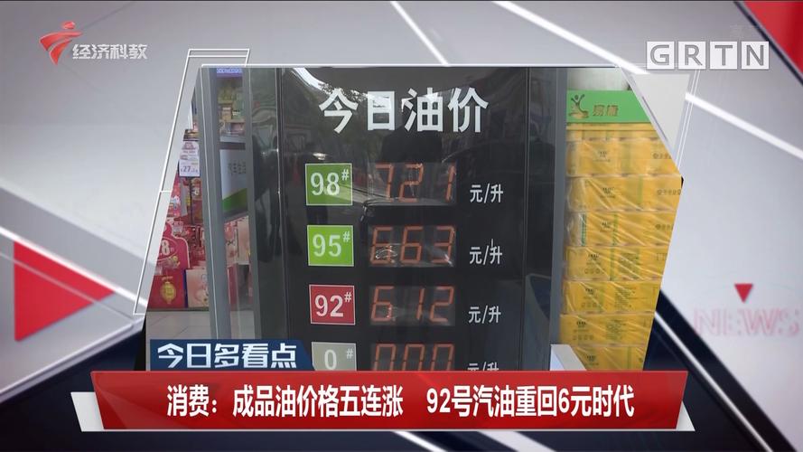 95汽油比92贵多少