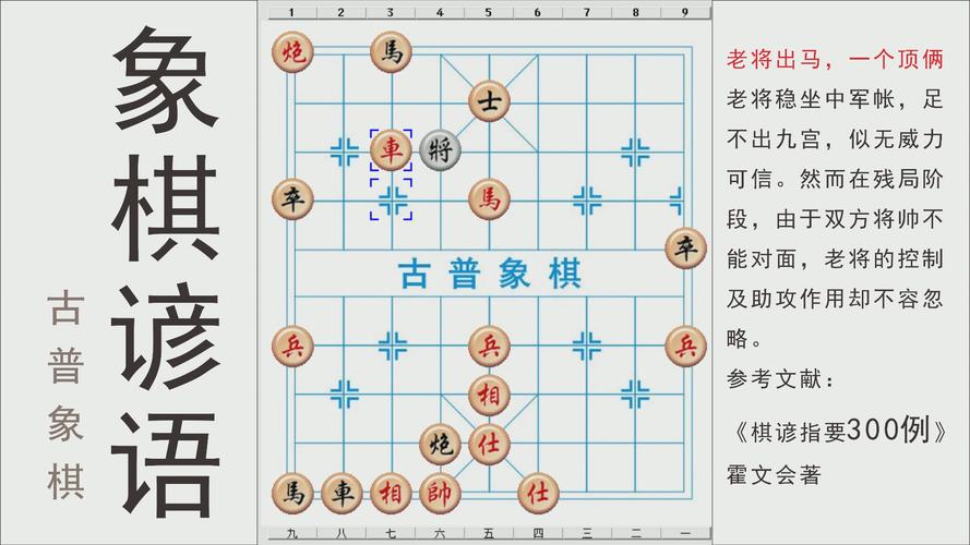 有关象棋的歇后语