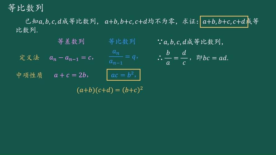 数学数列的公式是什么