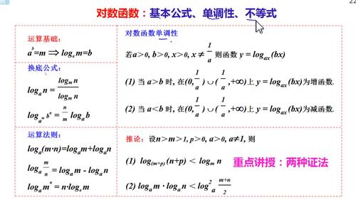 对数换底公式是什么