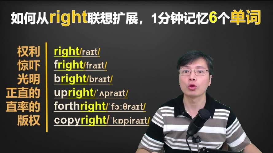 Right汉语什么意思