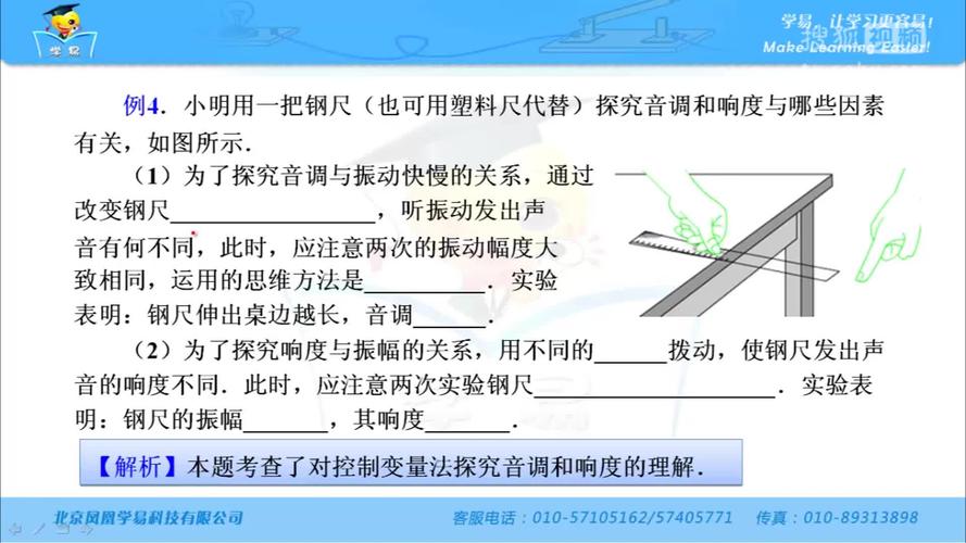 声音的三个特性