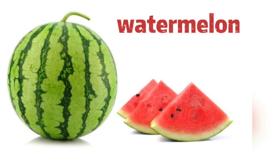 watermelon可数吗