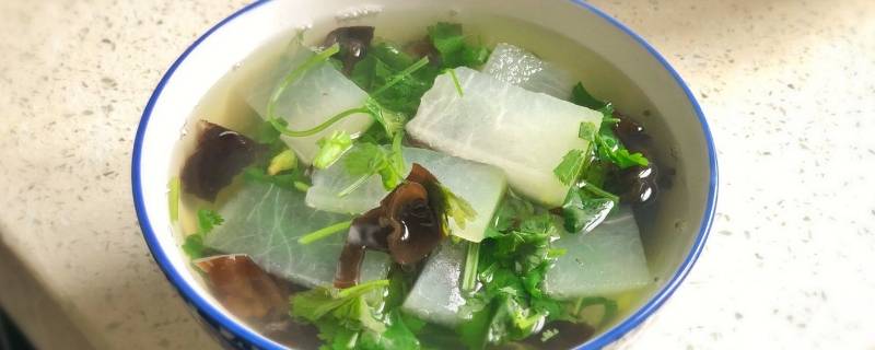 冬瓜木耳汤的功效-墨子百科 冬瓜木耳汤的功效