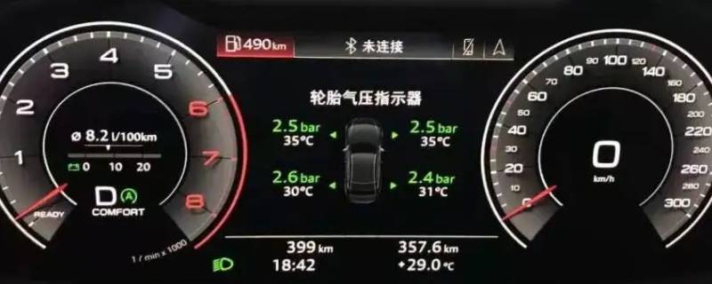 奥迪a6l胎压多少合适