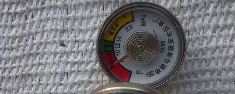 灭火气压表什么颜色表示正常-墨子百科 灭火气压表什么颜色表示正常