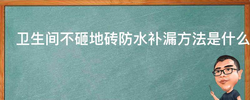 卫生间不砸地砖防水补漏方法是什么