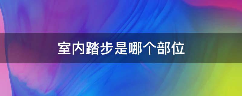 室内踏步是哪个部位