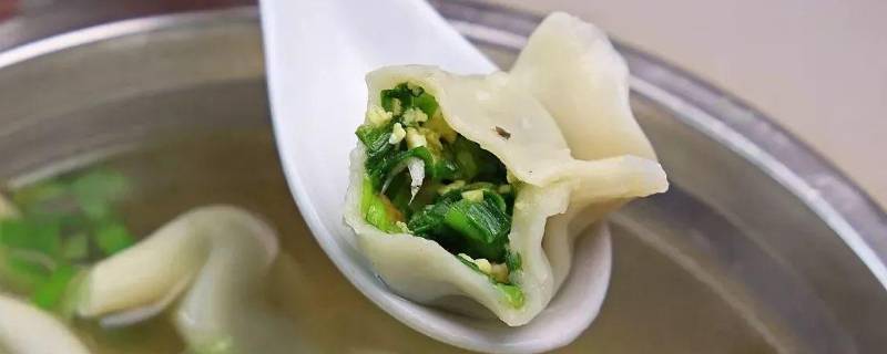 韭菜素饺子馅怎么调好吃