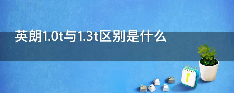 英朗1.0t与1.3t区别是什么