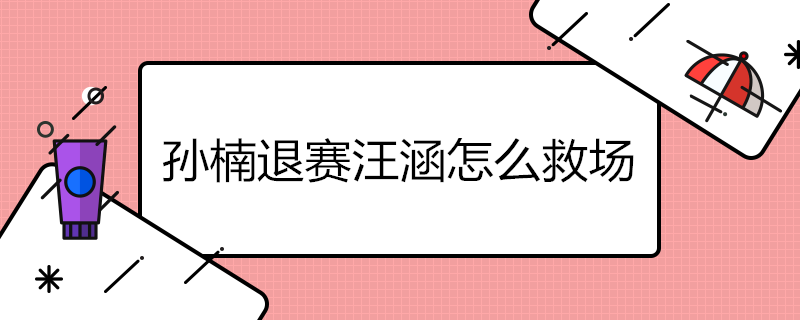 孙楠退赛汪涵怎么救场