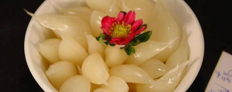 腌的糖蒜发绿是怎么回事-墨子百科 腌的糖蒜发绿是怎么回事