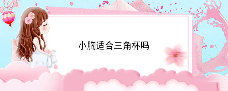 小胸适合三角杯吗