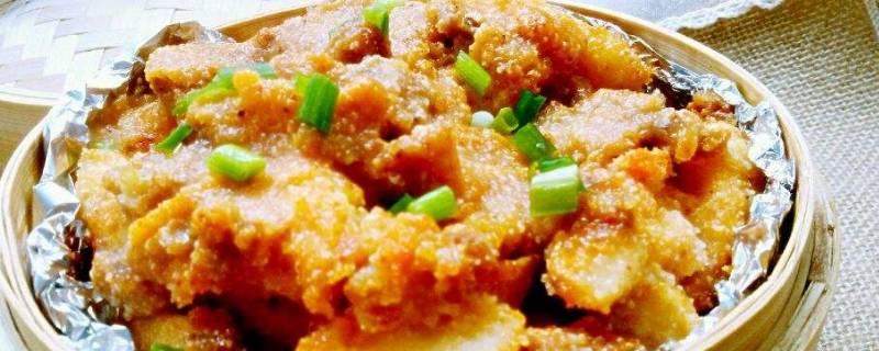 粉蒸肉的家常做法-墨子百科 粉蒸肉的家常做法